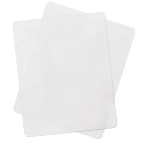 Thin Clear Flexible Plastic Kitchen Cutting Board 12 Inch x 15 Inch (4 Pack) - Picture 1 of 1