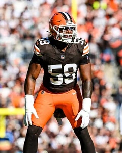 Foto de fútbol americano de la NFL Winston Reid on Field Cleveland Browns 8x10 - Imagen 1 de 1