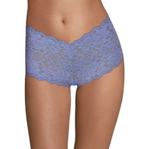 Maidenform sexy freche Spitzen-Boyshorts Höschen DMCLBS 8 XL, blau, kostenloser Versand - Bild 1 von 9