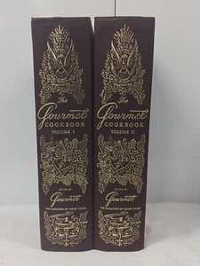 The Gourmet Cookbook Vol Iand II By Larry And Betty - Picture 1 of 12