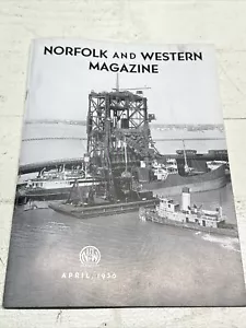 Norfolk And Western Magazine Vol. 14, No. 4, April, 1936 Coal Pier N&W Train - Picture 1 of 24