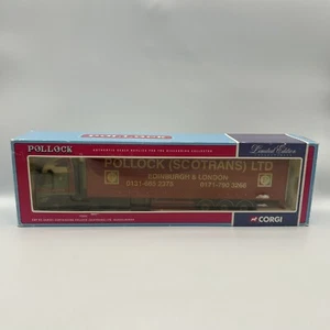 Corgi Ltd Edn 75205 ERF EC Curtainside Pollock (Scotrans) Ltd - Picture 1 of 11