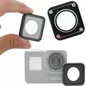 Coperchio obiettivo ricambio vetro per fotocamera Gopro Hero 5 Hero 6 Hero 7 nera CO - Foto 1 di 12