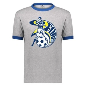 Cleveland Force Ringer T-shirt | MISL Soccer Team - Picture 1 of 3