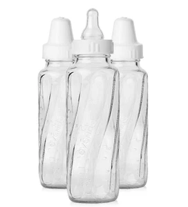 Juego de biberones clásicos de vidrio + ventilación Evenflo 8 oz 1028311 - Imagen 1 de 2