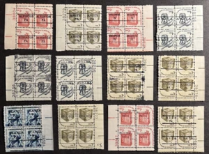 VEREINIGTE STAATEN AMERICANA PRECANCEL PENNSYLVANIA PLATTENBLÖCKE LOKALE STADT TYP LOT - Bild 1 von 3