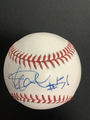 Ichiro Suzuki Signed Baseball OMLB Mariners HOF #51 Inscription Autograph JSA - Image 1 of 4