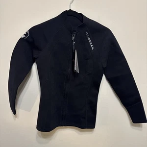 Dive And Sail Größe Large Neoprenanzug Oberteil Langarm Reißverschluss Reißverschluss Neu mit Etikett - Bild 1 von 9