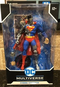 2025 McFarlane DC Multiverse 7” Revenge of the Green Lanterns - Cyborg Superman - Picture 1 of 10