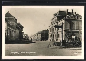 Ansichtskarte Haugsdorf, Hauptstrasse 1953 - Picture 1 of 2