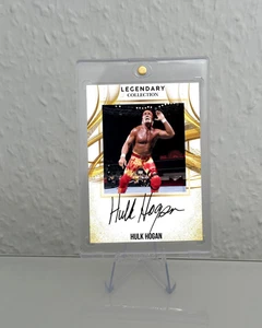 Hulk Hogan WWE Legend Trading Card Autograph Signature Fanart Limited - Picture 1 of 1