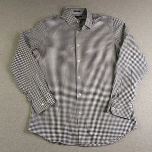 Banana Republic Oberhemd Herren M Classic Fit Gingham Langarm Knopfleiste - Bild 1 von 8