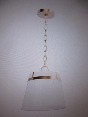 Hunter Ada Lee 1 Luz Alturas Cono Dorado Colgante Iluminación para Cocina Foto 1 de 4