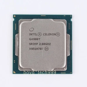 Intel Celeron G4900T CPU 2 cores Socket LGA1151 SR3YP 2.9 GHz 2900 MHz Processor - Picture 1 of 4