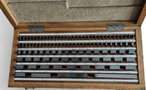 KURODA 103-Piece Precision Steel Gage Block Set 0.5–100mm Japan 1986 Inspection - Picture 1 of 4