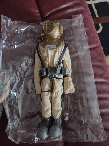 Vintage 1964 GI Joe Deep Sea Diver Original With Accessories Cover