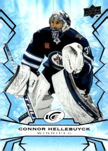 CONNOR HELLEBUYCK 2022-23 Upper Deck Ice Base Blue #67 NHL Winn Jets ID:91264 - Picture 1 of 2