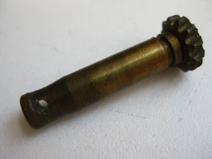 Vintage Kluson Gibson Guitar Tuner Riveted Brass Shaft Gear Screw Part Project - Picture 1 of 3