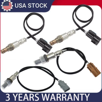 Sensor de oxígeno O2 ascendente+abajo 4 piezas para Hyundai Genesis 2013 2014 2015 2016 cupé 3,8 L Foto 1 de 4