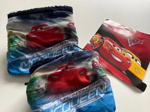 Lightning McQueen Cars Boys Snood Scarf - Warm Fleece -one Size NEW - Picture 1 of 5