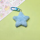 Candy Color Plush Star Keychain Soft Stuffed Stars Keyring Backpack Pendant P