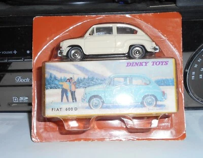 DINKY TOYS ATLAS FIAT 600 D SCALA 1-43 - Immagine 1 di 2