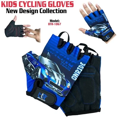 Kids Gloves For Cycling Toddler Glove With Enhanced Grip Safety Padding BTR-1067 - Image 1 of 4