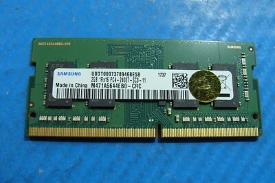 HP 17-bs051od Samsung 2GB 1Rx16 PC4-2400T Memory RAM SO-DIMM M471A5644EB0-CRC - Image 1 of 2