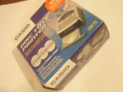 Casio CW-75 Label Thermal Printer - Image 1 of 2