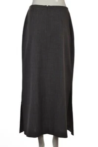 Nordstrom Skirt Size 8 Gray Speckled Below Knee Maxi A Line Casual - Picture 1 of 4
