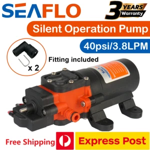 SEAFLO 40PSI Diaphragm Water Pump Marine Boat RV Pressure Self Priming Pump 12V - Picture 1 of 4