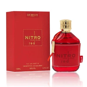 Dumont Nitro Red Eau De Parfum Spray for Men 3.4 Oz New - Picture 1 of 1