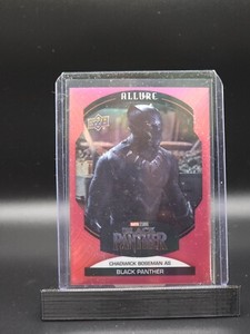 2022 Upper Deck Marvel Allure Chadwick Boseman as Black Panther Pink /23 SP