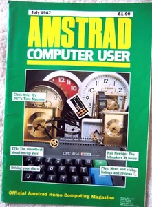 77257 July 1987 Amstrad Computer User Magazine 1987 - Imagen 1 de 1