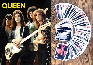 Playing Cards (Poker Deck 54 Cards) QUEEN Vintage Music Poster FlonzGift 005 - Picture 1 of 4