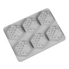 Fondant Molds Biscuits Silicone Baking Tray Candy Hexagon Silicone