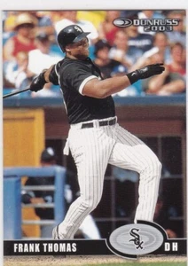 2003 Donruss #107 Frank Thomas Sample Silver - Bild 1 von 2