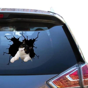 Tuxedo Cat Sticker Tuxedo Cat Decal Funny Jokes Cooler Trucking Atickers - Picture 1 of 7