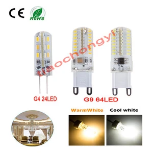 G4 G9 LED Spot light Bulb Lamp 3W 5W 24 64led 3014 Warm Cool White 110/220V Lot  - Picture 1 of 4