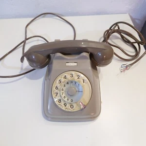 Telefono Sip Grigio S62 Vintage Bigrigio Disco Rotella Italtel Siemens 1970 1980 - Bild 1 von 6