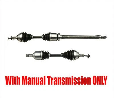 CV Drive Axles FOR VOLVO 07-13 C30 Front Wheel Drive With Manual Transmission - Image 1 of 4