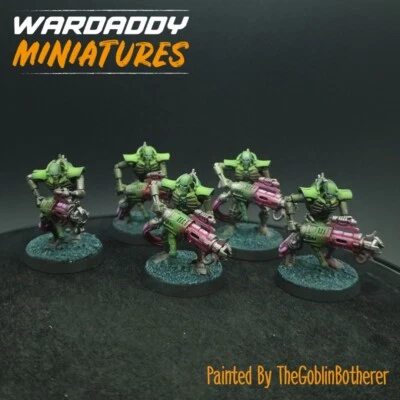 Pro Painted Warhammer 40k Necron Immortals ×5 GB6 Games Workshop Necrons  - Image 1 of 4