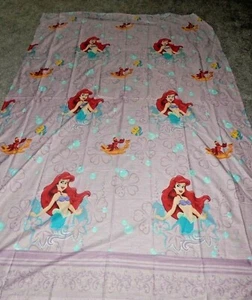 Disney Little Mermaid Twin Sheet Flat flounder & sebastion special edition - Picture 1 of 4