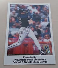 1997 Milwaukee Brewers Police - WAUWATOSA POLICE DEPARTMENT SCHMIDT & BARTELT...