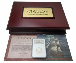 1783 MO FF México Colonia Española 2 Reales Naufragio El Cazador Moneda de Plata NGC - Imagen 1 de 12