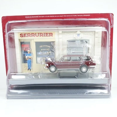 1/43 COCHE CAR AUTO SIMCA 1501 SPECIAL BREAK GRANATE HACHETTE - Imagen 1 de 3