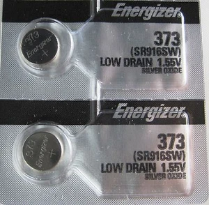  2 pc  373 Watch battery Energizer SR916SW batteries - Picture 1 of 1
