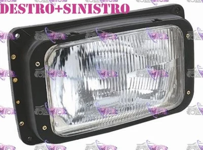 COPPIA FARI FANALE PROIETTORE DX+SX PER IVECO TURBOSTAR 110-150-180-190-220-240 - Immagine 1 di 3