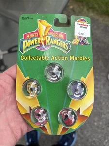 1993 Spectra Star Mighty Morphin Power Rangers Marbles New In Package - Picture 1 of 10