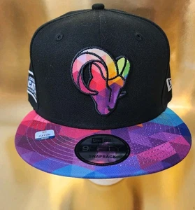 Lps Angeles Rams NFL New Era Crucial Catch SnapBack 59Fifty Hat - Picture 1 of 7